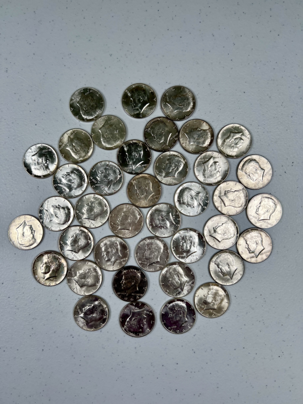 1964P KENNEDY HALF DOLLARS