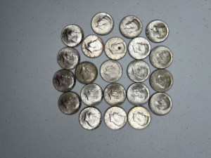 1965 D & P Kennedy Half Dollars