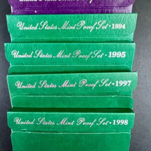 U.S. Mint Proof Sets 1993-1998
