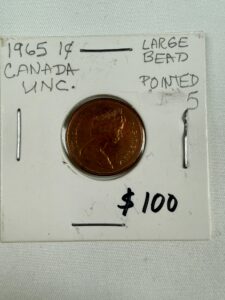 1965 Canada One Cent