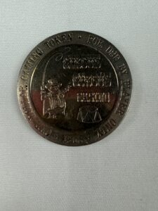 1968 Circus Gaming Token