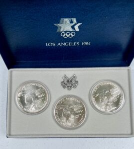 1983 Olympic Collector Set Silver