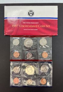 1987-P&D US Mint Set
