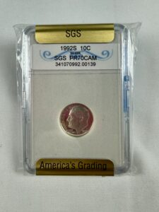 1992-S Roosevelt Dime