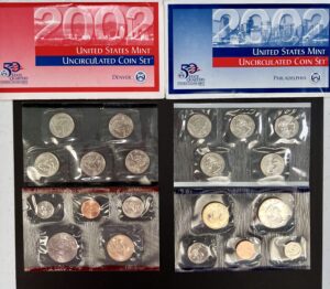 2002-P and D U.S. Mint Coin Set