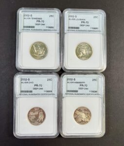 2002-S Silver State Quarters