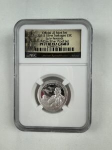 2021-S Silver Washington Tuskegee Quarter