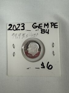2023 Roosevelt Silver Dime