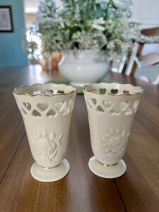 Lenox Heart Collection - Posy Vases