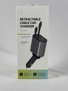 Retractable Cable Car Charger