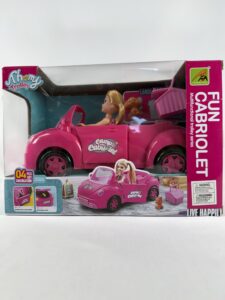 Barbie Travel Girl - Fun Cabriolet
