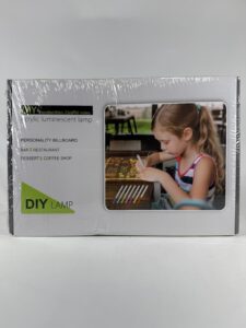 DIY Acrylic Luminescent Lamp