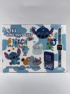 Stitch 4 in 1 Suit Gift Set (Watch, Ear Buds and Case)