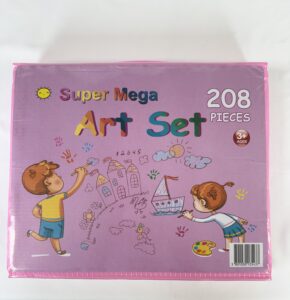 Super Mega Art Set -  208 Pieces